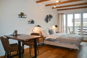swissme - modernes Studio am Sportplatz mit Balkon & Parkplatz